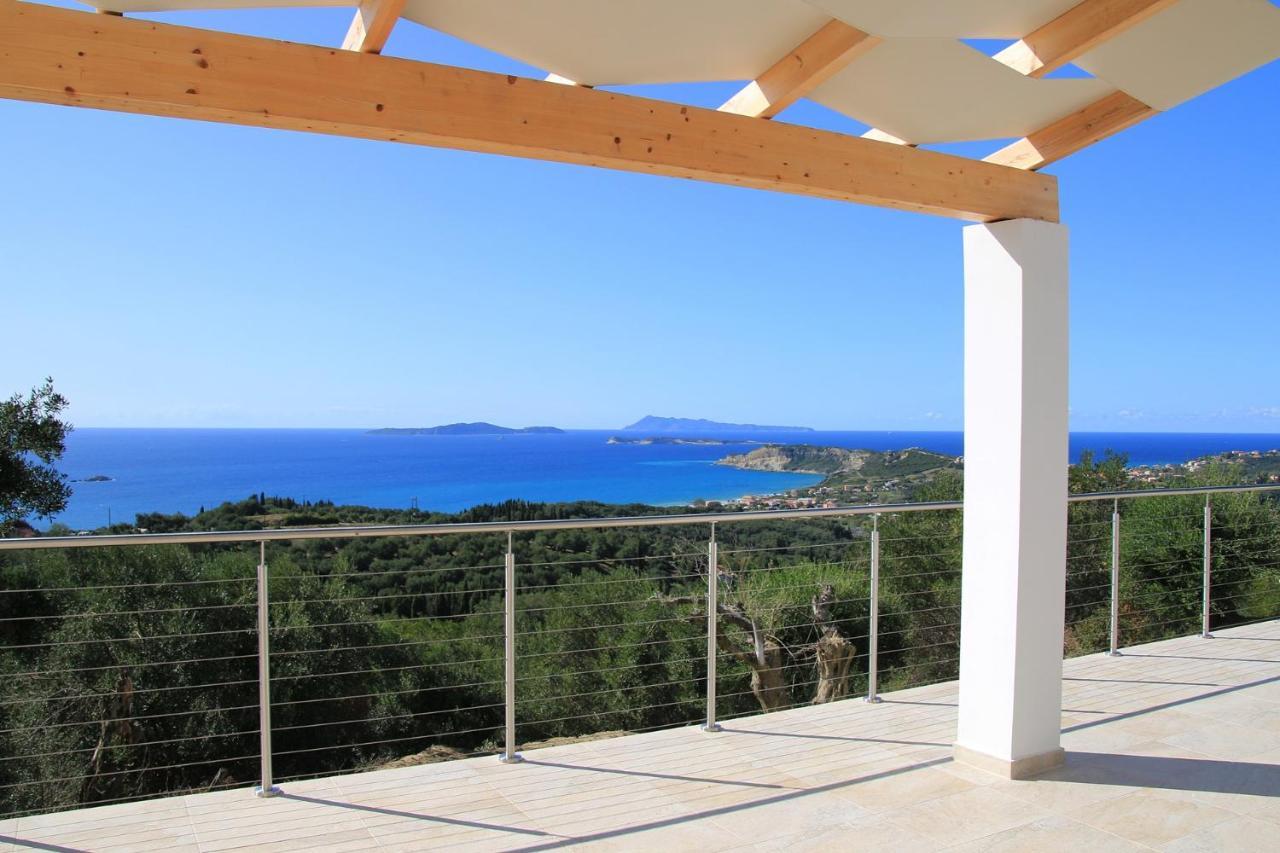 Sunset Sea View Villa 3 Ájosz Jeórjosz Págon Kültér fotó